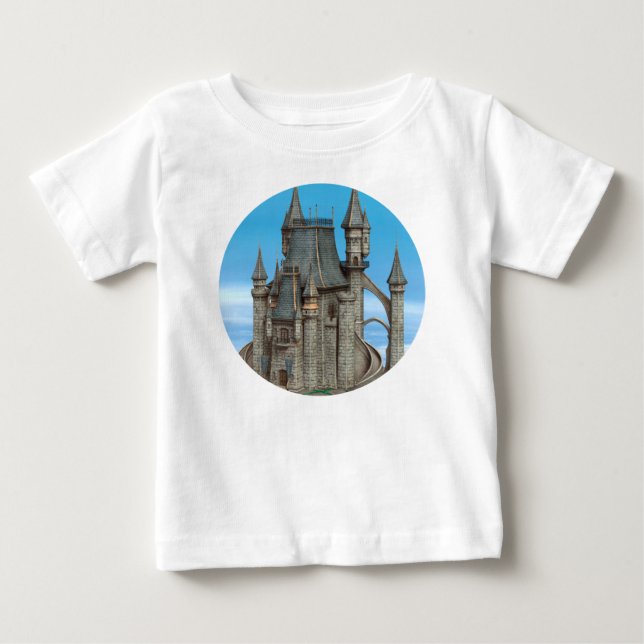 T-shirts Castelo de Contos de Fadas (Frente)