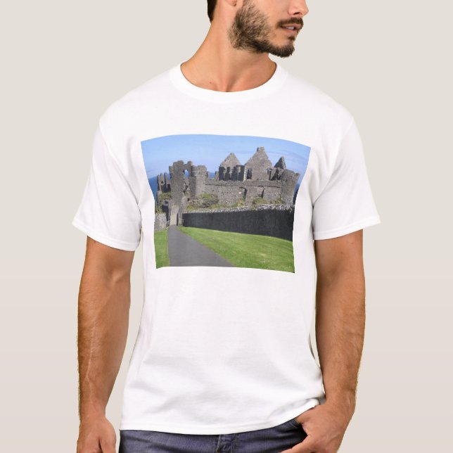 T-shirts Castelo de Dunluce perto de Bushmills e Portrush,  (Frente)