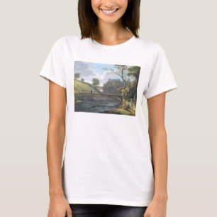T-shirts Castelo de Roslin, Midlothian (w/c e gouache no