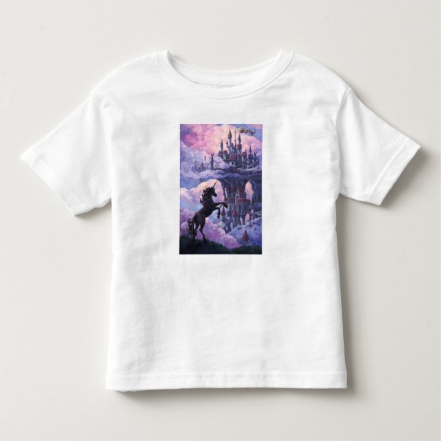 T-shirts Castelo de Unicorn (Frente)