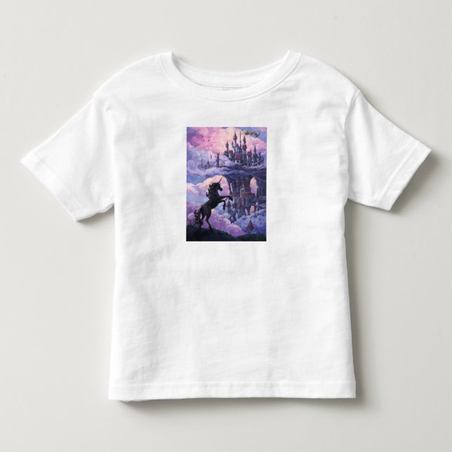 T-shirts Castelo de Unicórnio (Frente)