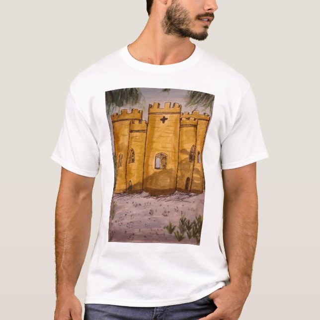 T-shirts Castelo dourado (Frente)