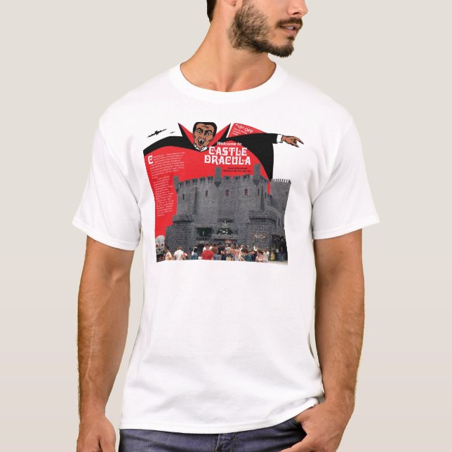 T-shirts Castelo Dracula em Wildwood, New-jersey (Frente)