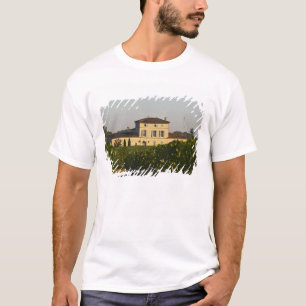 T-shirts Castelo Lafleur Petrus e vinhedo, em Pomerol,