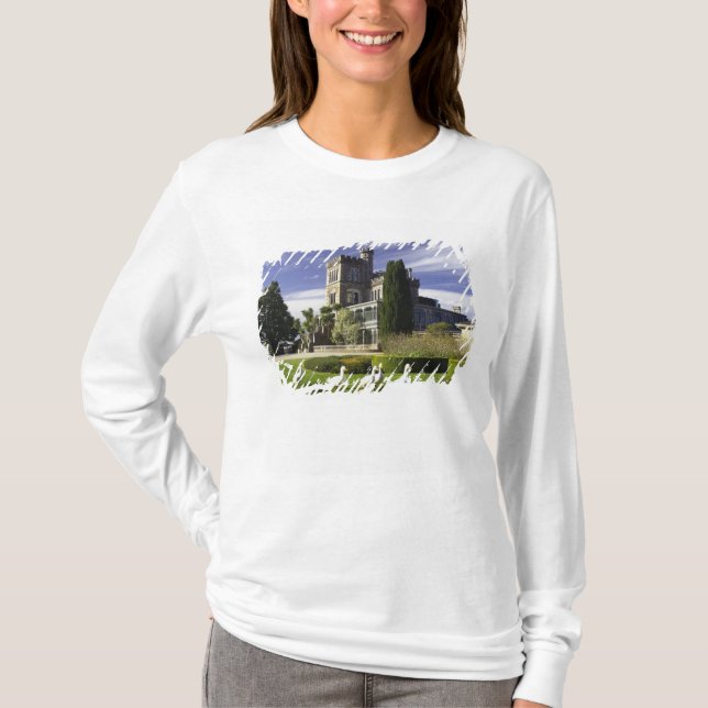 T-shirts Castelo Larnach, Península de Otago, Dunedin, (Frente)