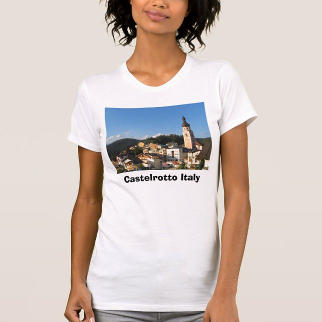 T-shirts Castelrotto Italia (Frente)