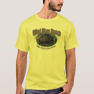 T-shirts Castores do rancho de Wind River