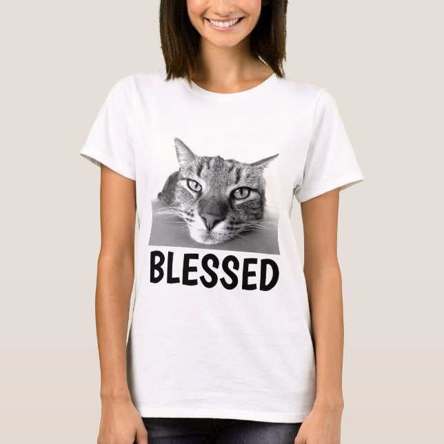 T-shirts CAT cristãs, BESSED (Frente)