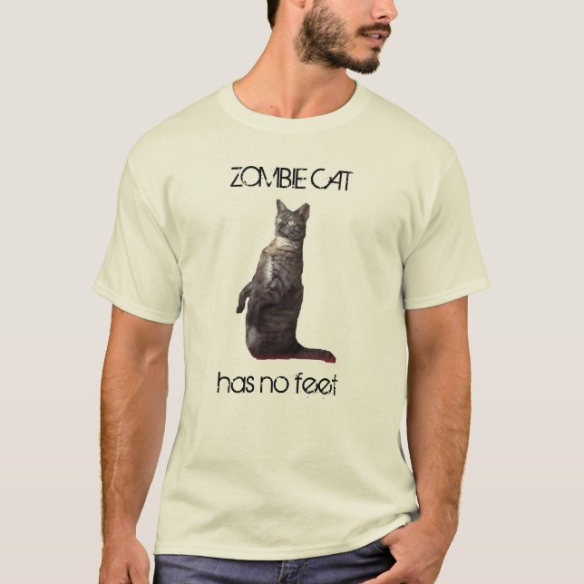 T-SHIRTS CAT DO ZOMBI (Frente)