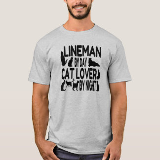 T-shirts Cat Lover Lineman