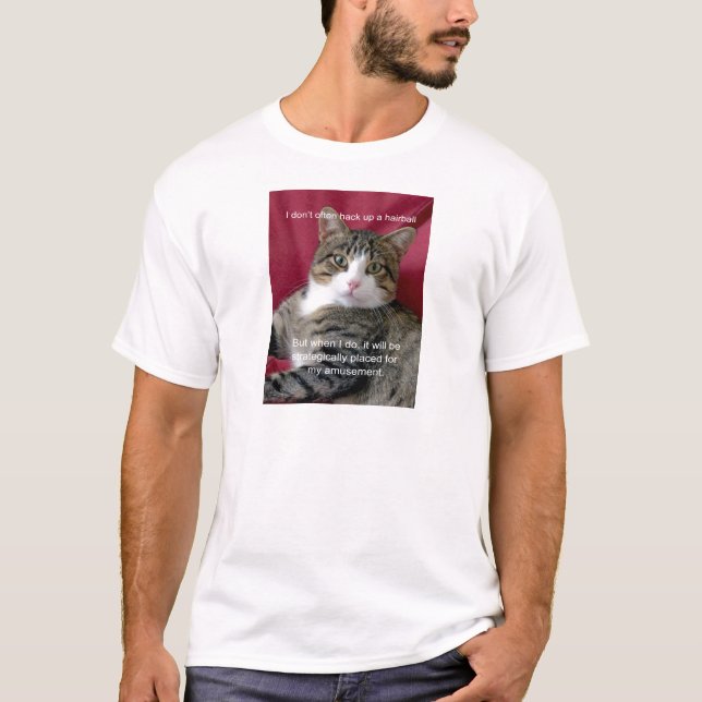 T-shirts Cat Meme (Frente)