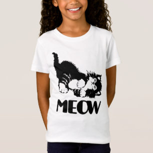 T-shirts Cat Meow