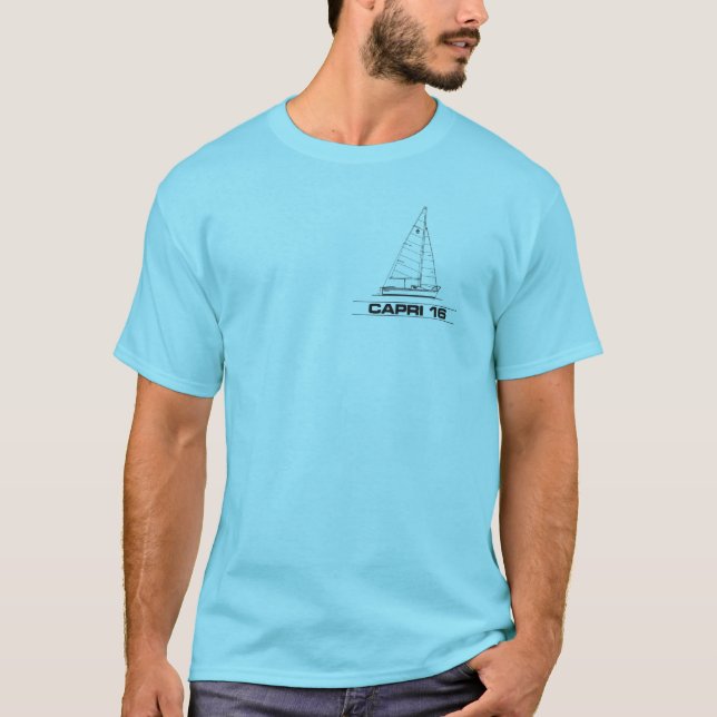 T-shirts Catalina Capri 16 (Frente)