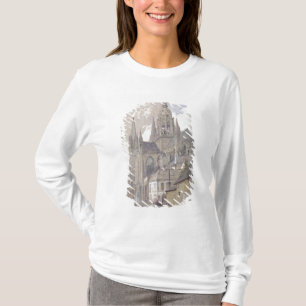 T-shirts Catedral de Bayeux, vista do sudeste