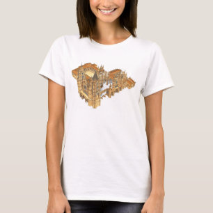 T-shirts Catedral de Leon. Espanha