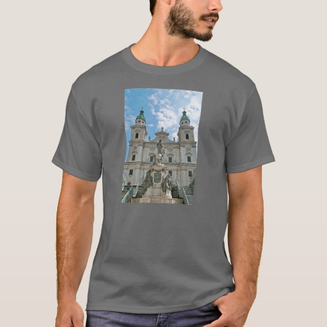 T-shirts Catedral de Salzburgo (Frente)