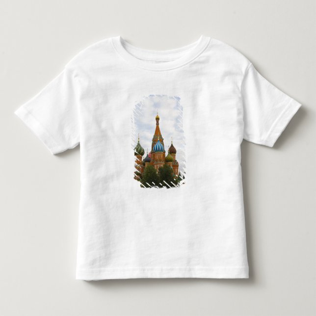 T-shirts Catedral de São Basílio no Red Square, Moscou (Frente)