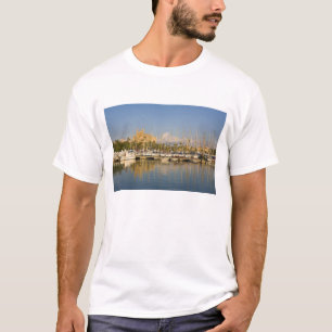 T-shirts Catedral e marina, Palma, Mallorca, Espanha
