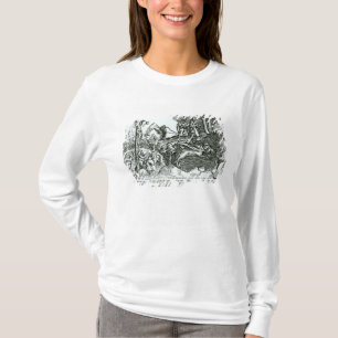 T-shirts Catolicismo romano e Lutheranism contrastados