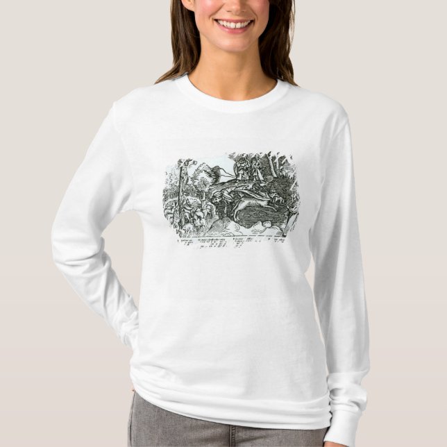 T-shirts Catolicismo romano e Lutheranism contrastados (Frente)