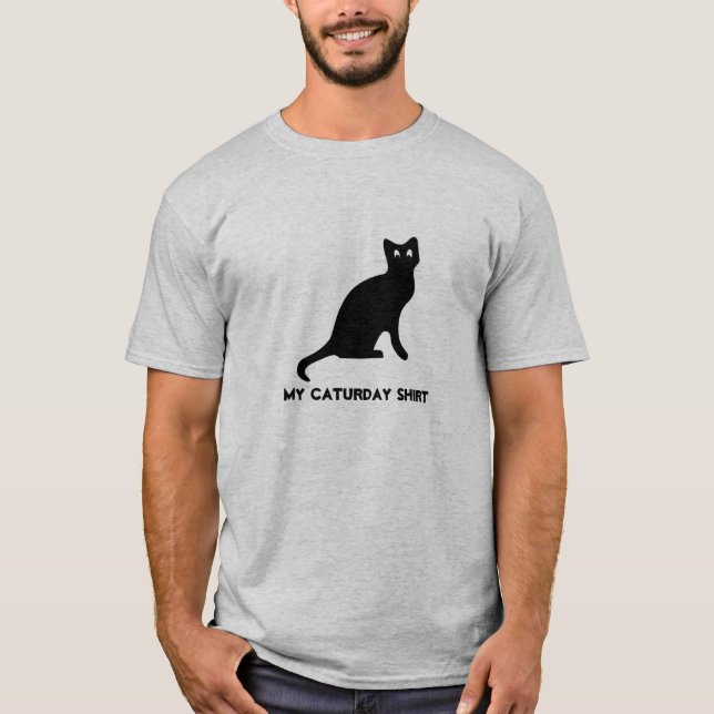T-shirts Caturday (Frente)