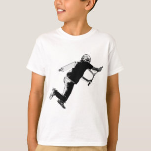 T-shirts Cauda-chicote - truque do patinete do conluio