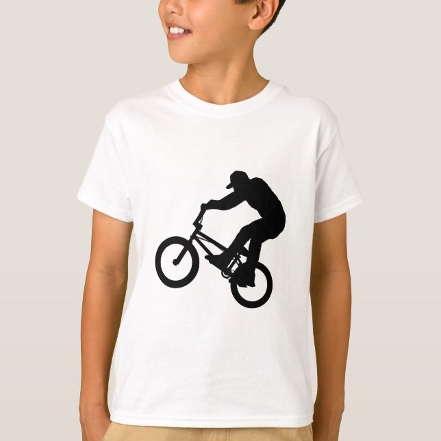 T-shirts Cavaleiro de BMX (Frente)
