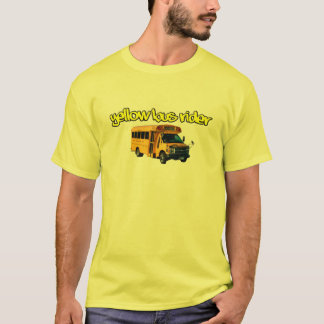 T-shirts Cavaleiro de ônibus amarelo