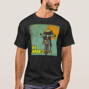 T-SHIRTS CAVALEIRO DO ZOMBI DA BICICLETA