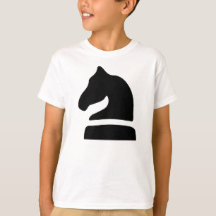 T-shirts Cavaleiro preto