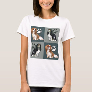 T-shirts Cavaleiro Rei Charles Spaniel