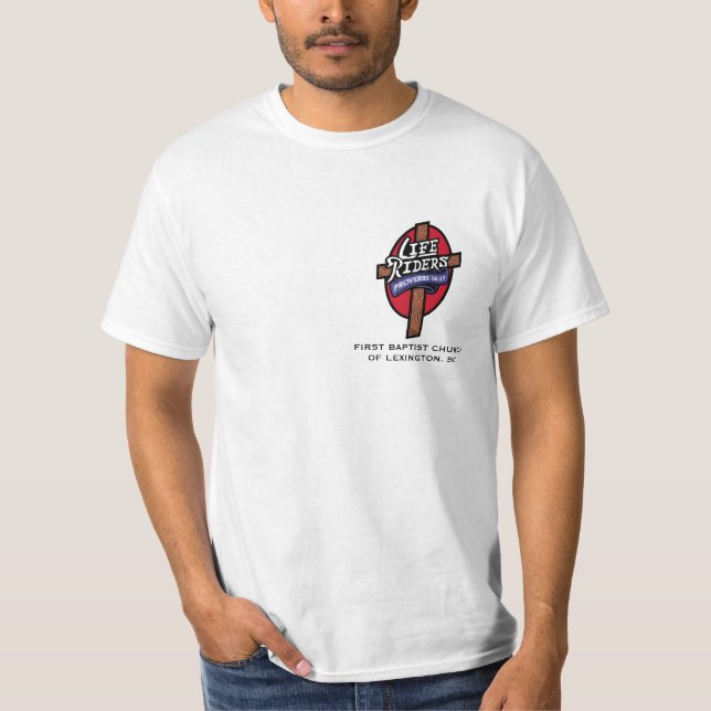T-shirts Cavaleiros logo2 transversal da vida (Frente)