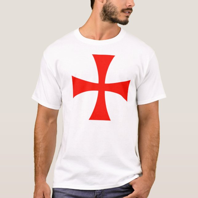 T-shirts Cavaleiros Templar (Frente)