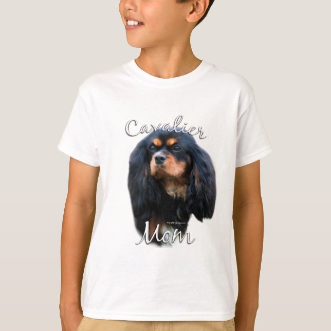 T-shirts Cavalier King Charles Spaniel Mãe 2 (Frente)