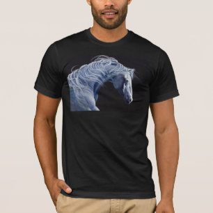 T-shirts Cavalo barroco
