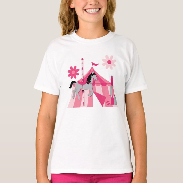 T-shirts Cavalo Carrossel Superior (Frente)