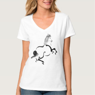 T-shirts Cavalo Chinês Vintage