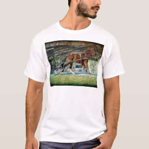 T-shirts Cavalo de Buggy de outono