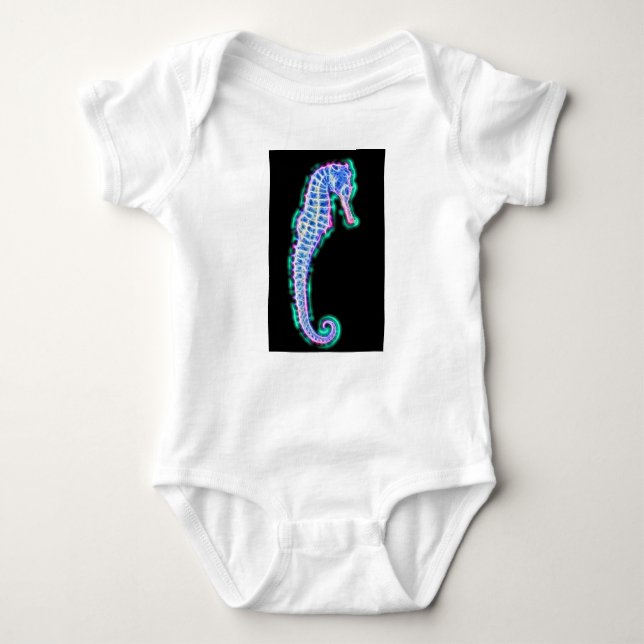 T-shirts Cavalo de Mar Elétrico (Frente)