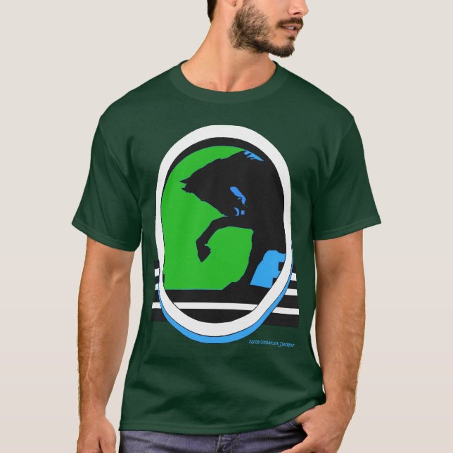 T-shirts Cavalo de todas as cores (Frente)