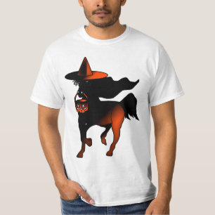 T-shirts Cavalo do Dia das Bruxas pela forma de Madelu