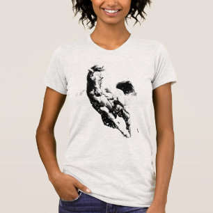 T-shirts Cavalo em Execução