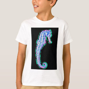 T-shirts Cavalo marinho elétrico