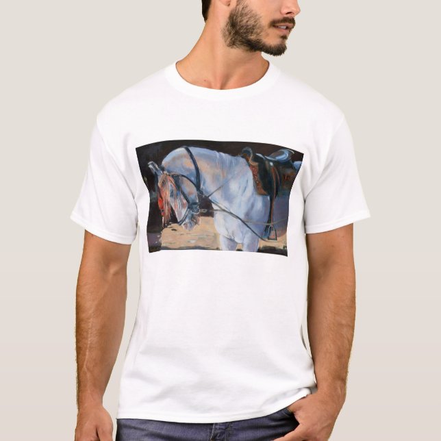 T-shirts Cavalo Rajasthan 2010 de Marwari (Frente)