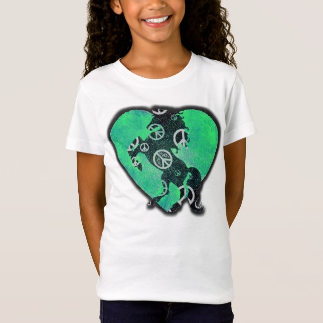 T-shirts Cavalo Selvagem Pacífico! (Frente)