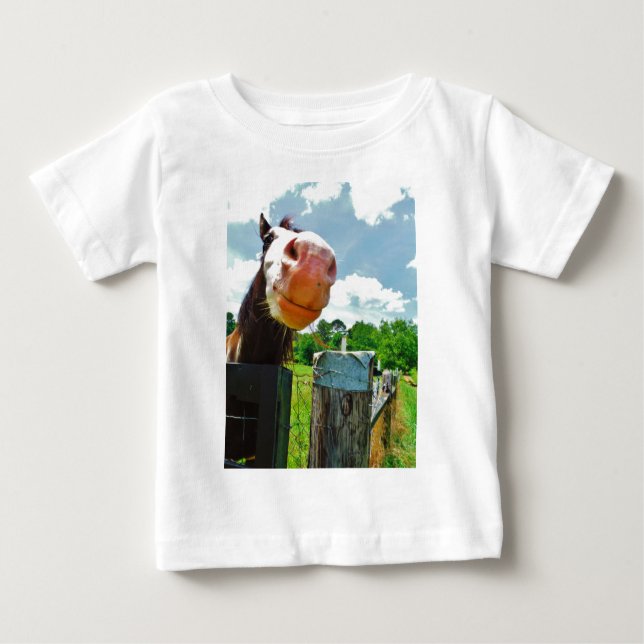 T-shirts Cavalo Sorridente (Frente)