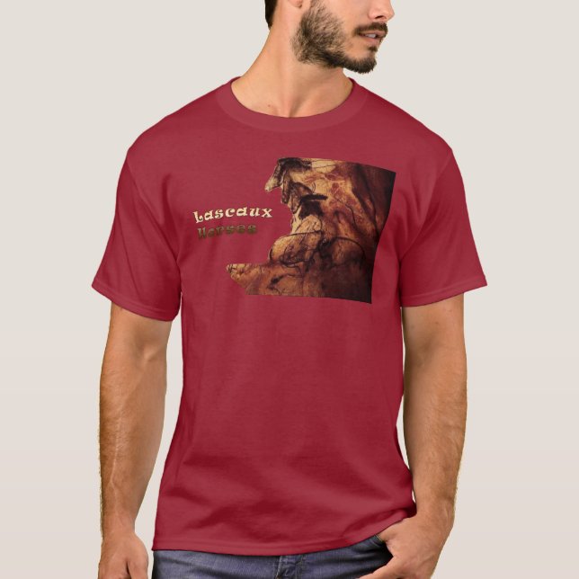 T-shirts Cavalos de Lascaux (Frente)