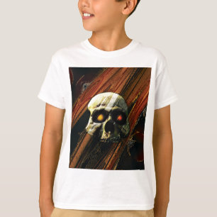 T-shirts Caveira Escura