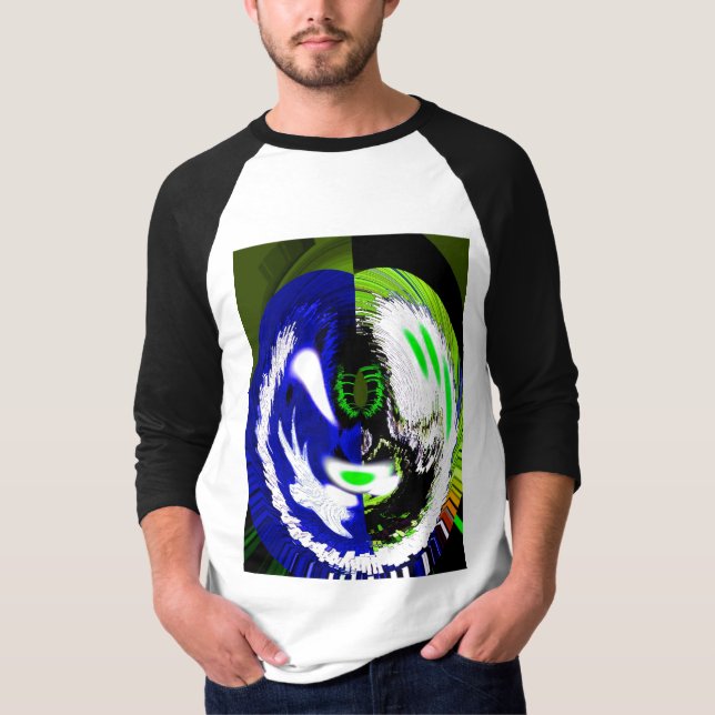 T-shirts Caverna de alienígena (Frente)