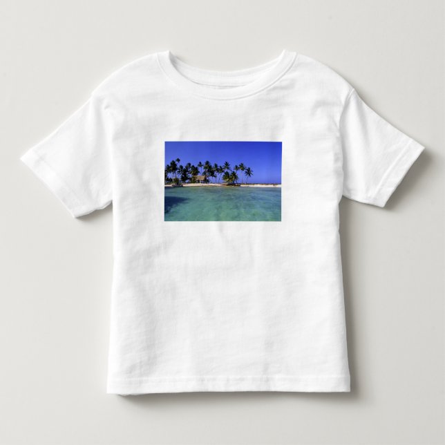 T-shirts Caye Ranguana, Belize (Frente)